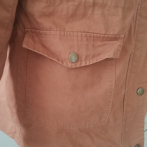 Love Tree Brown Hooded Jacket - Picture 5 of 10